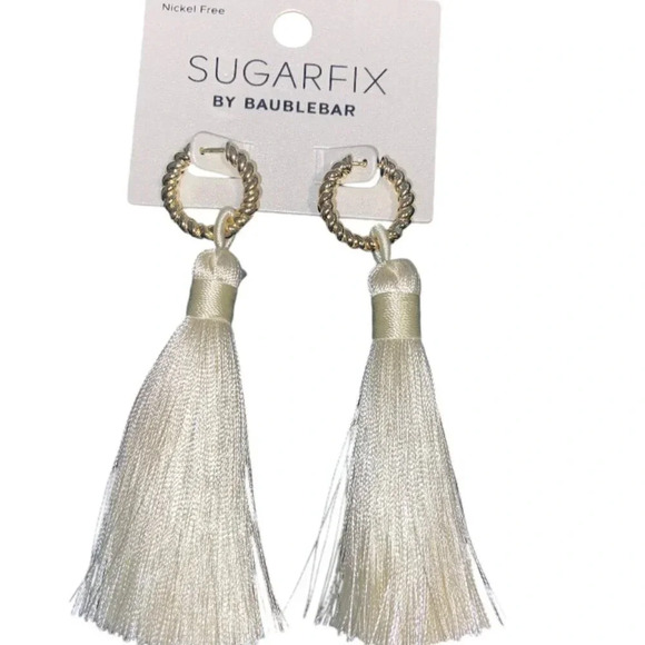BaubleBar Jewelry - NWT Ring Tassel Earrings